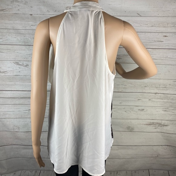 Worthington Tie Halter Shirt - Picture 6 of 8